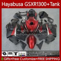 Wholesale Bodywork For SUZUKI Hayabusa GSXR CC GSX R1300 GSXR No CC GSXR1300 GSX R1300 Matte red Fairing
