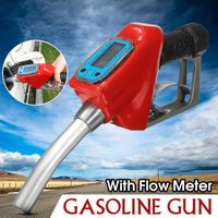 Wholesale Flow Meters Turbine Meter Sensor Indicator Counter Fuel Gauge Device Gasoline Diesel Petrol Oil Refilling Nozzle Gun