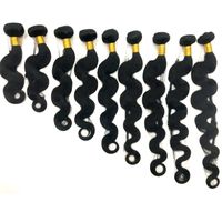 Wholesale Virgin Brazilian hair bundles human hair weave body wave wefts inch Unprocessed Peruvian Malaysian Indian dyeable hair Extensions