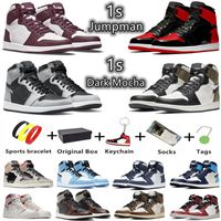 Wholesale Jumpman s men women basketball shoes Bred Patent Bordeaux Brotherhood Fearless Obsidian Fragment Particle Grey Light Bone Rust Shadow Royal mens sports sneakers