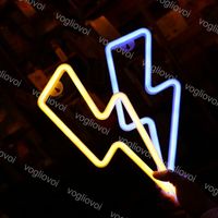 Wholesale Led Neon Sign Light SMD2835 Indoor Night Lightning Pink Blue Green Red Model Holiday Xmas Party Wedding Decorations Table Lamps