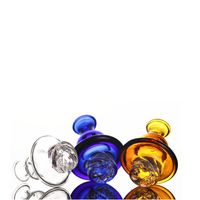 Wholesale Cyclone Spinning Carb Cap smoking accessories For mm flat top banger Dome with air hole Terp Pearl Quartz Nail