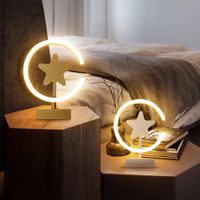 Wholesale Modern minimalist wall lamp bedroom corridor aisle personality five pointed star creative background wall light room bedside lighting I469