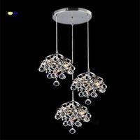 Wholesale Chandeliers FUMAT LED Modern K9 Crystal Ceiling Lamps Round Ball Stairs Lamp Lustres Light And Pendants For Room Dining Kitchen