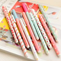Wholesale Colorful Star Flower Garden Gel Pen Cute Kawaii Cartoon Colored School Office Writing Stationary Pens Ballpoint mm Supplies