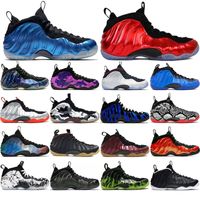 Wholesale 2021 new Penny Hardaway foams mens basketball shoes OG royal Black Gum Sequoia Cracked Lava one floral NRG Galaxy Iridescent men Sneakers