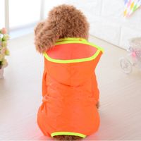 Wholesale Nylon Waterproof Dog Clothes Raincoat Small Medium Sized Dogs Hat Hoodies Ponchos Pet Accessories Raincoats Easy Clean sl F2
