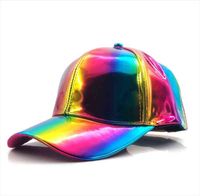 Wholesale Luxury Fashion Hip hop Hat For Rainbow Color Changing Hat Back To The Future Prop Bigbang G dragon Baseball Cap