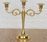 Wholesale Candle Holder Candelabra Centerpiece for Wedding Candlestick arms Candle Stand Wedding Event Candelabra Candle Stick Christmas Decoration