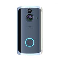 Wholesale Doorbells Wireless Ligent Two Way Voice Video Door Intercom Camera Easy Installation Phone Alarm Monitoring US Plug1