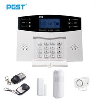 Wholesale PGST PG505 Keypad GSM Alarm Security MHz Wireless Smart Home Burglar Alarm System APP Control Motion Detector Door Sensor1
