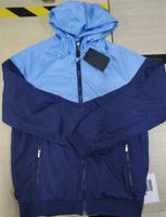 Wholesale Mens Jacket Sport Soccer Pattern New Coat Sweatshirt Hooded Sports Windbreaker Jackets Men Clothes Asain Size S XL