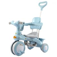 Wholesale Baby Tricycle Pedal Bike Years Old Kids Ride on Car Walking Tool Three Wheel Bicycle Infant Stroller with Music Light1