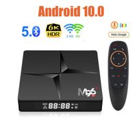 Wholesale New GB RAM GB ROM M96 Android TV Box voice remote RK3318 Quad Core Dual Wifi Smart Media Player VS H96 Max