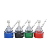 Wholesale Smoking poop Electronic Plastic Glass Metal Electric Pipe Tobacco Herb Hand Pipes With Glass Bowl Shisha Hookah Vaporizer Mouth