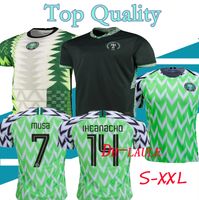 Wholesale 16 XXXL Home Away Soccer jersey maillot de foot Okechukwu OKOCHA AHMED MUSA MIKEL IHEANACHO Football shirts