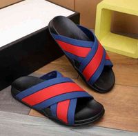 Wholesale Slippers Top quality Mens flip flops outdoor sandals Eva slippers shoe luxury designers Mocassin slides men UC95