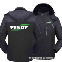 Wholesale Men s winter et thick veet warm coat with Fendt windproof Hoodie leisure mountaineering coat C