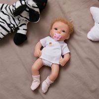 Wholesale 11 inches AVANI Full Body Silicone Mini Lifelike Reborn Baby Doll Newborn for Girls