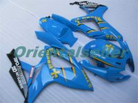 Wholesale Body For SUZUKI GSX R600 GSX R750 GSXR GSXR600 GSX R750 GSXR K6 GSXR750 Fairing kit New Factory blue black AD120