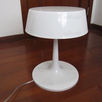 Wholesale Replica Penta China Table Lamp Designed by Nicola Gallizia Width cm Black White Red Hotel Bedside Bedroom Cafe Sofa Side Office Light