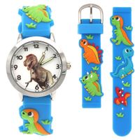 Wholesale Children Watch Dinosaur Dial Kids D Child Boy Girls Silicone Quartz Wristwatch Kid Watch Gifts