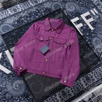 Wholesale 22ss Mens women designer Jackets windbreaker Jacquard fabric Double letters streetwear Casual letters Trousers navy blue black purple S XL