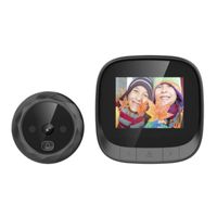 Wholesale Doorbells Inch HD Color Sn Home Smart Doorbell Wireless Video Night Vision Security Camera Electronic Door Viewer