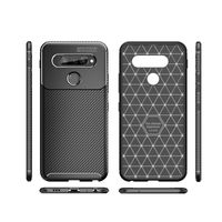 Wholesale Carbon fiber Phone Case for LG V60 ThinQ V40 K20 K40S K61 Case Cover for LG Q70 Stylo5 G8 V50 ThinQ W10 W30