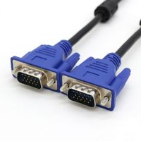 Wholesale Lineshopping VGA Cable Male to Male HD Fully Wired PIN for LCD CRT Projector PC Laptop Monitor
