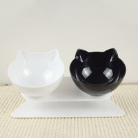 Wholesale Non slip Cat Bowls Double Pet Bowls With Raised Stand Pet Food and Water Bowls For Cats Dogs Feeders Pet Products Cat Bowl