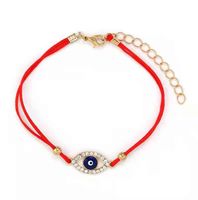 Wholesale Hamsa bracelet newly Fatima braided European wholale cross bracelet devil eye bracelet red string