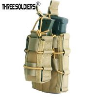 Wholesale Outdoor Bags Tactical M4 Magazine Mag Molle Pouch With Pistol High Quality Hunting Bag Equipped Double CS Strategy