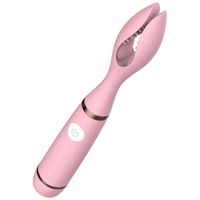 Wholesale NXY Vibrators Laile Tease Wave Clip Vibrator Female G point Clitoris Stimulation Breast Flirtation Double Head Frequency Conversion Masturbation0110
