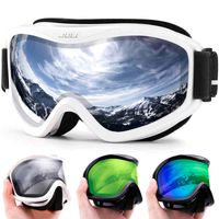 Wholesale MAXJULI Brand Professional Double Layers Lens Anti fog UV400 Glasses Skiing Men Women Snow Goggles