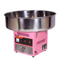 Wholesale Electric Skillets cm Top Bowl Cotton Candy Machine Floss Maker Pink V CE Approval1