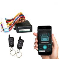 Wholesale Alarm Security Mobile Phone Control Car Alarms Remote Central Locking Automatic Trunk Opening Keyless Entry System Parts Autorun1