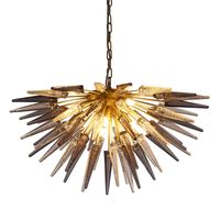 Wholesale Contemporary Pendant Lights Lamp Artistic Hand Blown Glass Antique Crystal Chandelier for Home