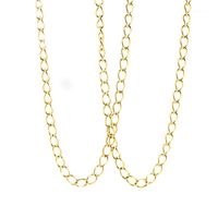 Wholesale Chains Gold Color Silver Color Stainless Steel Chain For Jewelry Making mm Sale By Meter No Clasp1