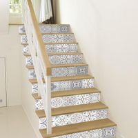 Wholesale Wall Stickers Funlife Stair PVC Waterproof DIY Kitchen Oil Proof Removable Bathroom Stairway Easy Peel Stick To Clean Home Decor