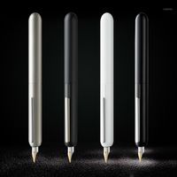 Wholesale Red Dot Design Award LM Dialog Focus Fountain Pen Black Titanium K Gold Tip Nib Ink Retractable Pens1