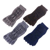 Wholesale Sports Socks Pair Breathable Anti Skid Floor Men s Cotton Non slip Yoga With Grips For Pilates Gym Fitness Barre