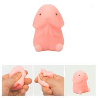 Wholesale Party Favor Cute Dingding Soft Squishy Slow Rising Squeeze Prayer Bread Cake Healing Toys Fun Joke Gift1
