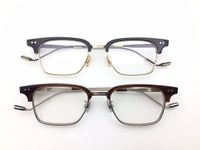 Wholesale Brand design men s and women s eyeglass frame plate with titanium plate ultra light and super comfortable titanium glasses men s glasses