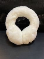 Wholesale Good Quality Earmuffs Real rabbit fur plus velvet winter warm fashion earmuffs soft colors Classic style