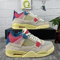Wholesale Mens Basketball Shoes Houston Oilers White Cement Guava Ice Bred Men Woman Jumpman s Mushroom Mens Trainers Sport Shoes Sail Chaussures