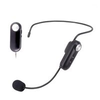 Wholesale Wireless Microphone Headset Wireless Headset Mic System for Voice Stage Speakers Teacher Tour Guides1
