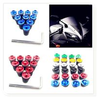 Wholesale Motorcycle Exhaust System Bolt Kit Motorbike Windscreen Windshield Bolts Screws For ST4 S ABS SS SS SS B R1