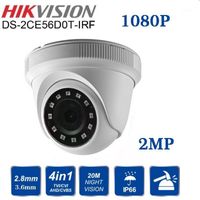 Wholesale Hikvision DS CE56D0T IRF CVBS AHD CTV TVI in HD Camera P MP With IR Indoor outdoor Security Video Surveillance Camera1