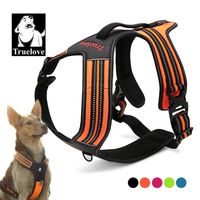 Wholesale Truelove Sport Nylon Reflective No Pull Dog Harness Outdoor Adventure Pet Vest With Handle XS To XL Colors In Stock Factory